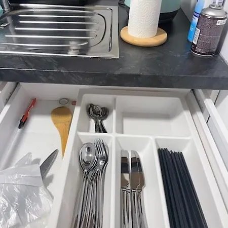 Apartamento 2 Mit Zwei Einzelbetten, Gemeinsame Kuche Und Bad,waschen Moglich *